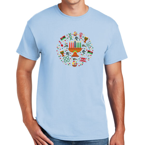 DryBlend® 50 Cotton/50 "Kwanzaa" Tee Thumbnail