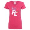 Women’s Glitter V-Neck T-Shirt Thumbnail